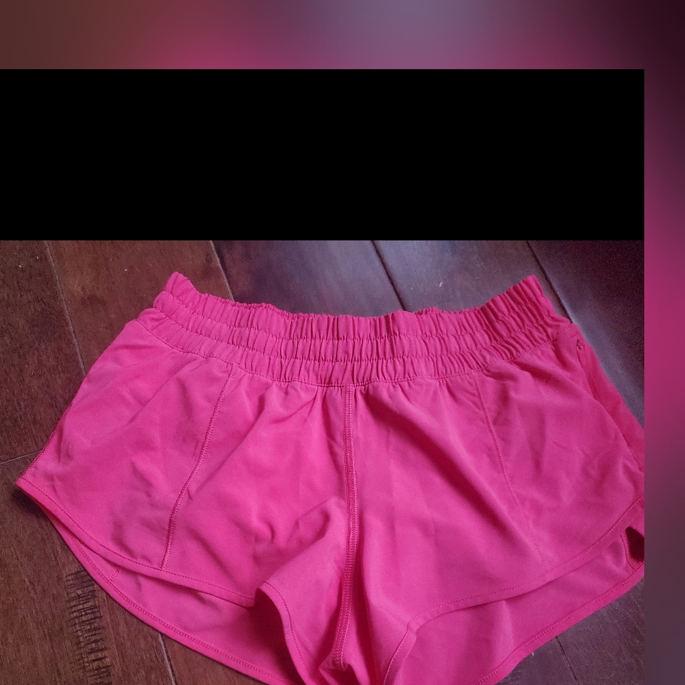 CRZ YOGA  Vibrant Pink Athletic Shorts Size XXS 00 Fits Girls Size 10-12